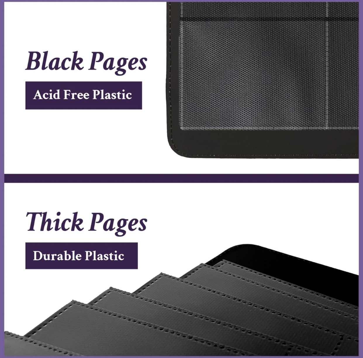 Purple binder