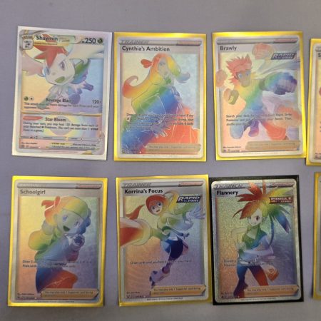 Full Art Rainbow Lot - 10 Cards