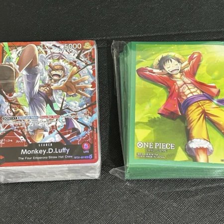 One Piece Starter Deck EX Gear 5 ST-21 ●Sealed deck and Sleeves●