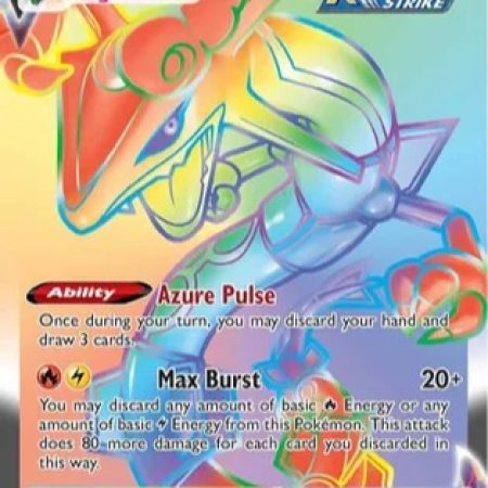 Rayquaza Vmax rainbow Guaranteed psa 10 if graded