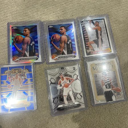 Wembanyama card collection