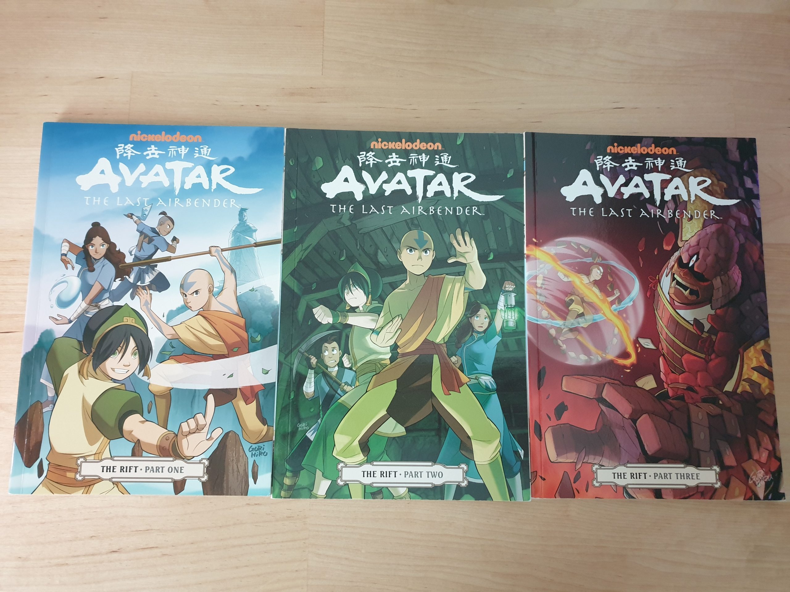 The Rift Parts I, II and III (Avatar: The Last Airbender)