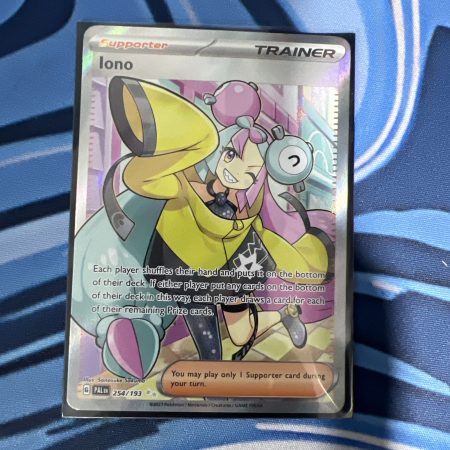 Iono Pokemon Paldea Evolved Ultra Rare 254/193 (RAW)