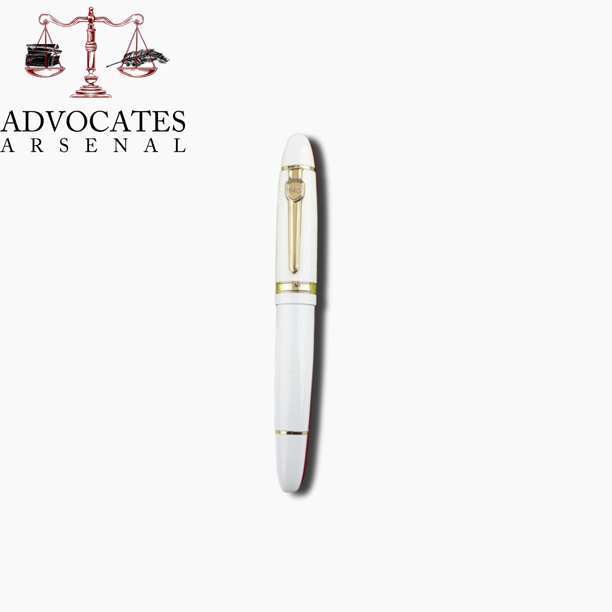 JINHAO 159 Gold/White ROLLERBALL Pen