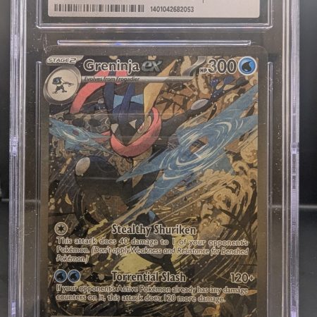 Greninja ex black star promo CGC 9