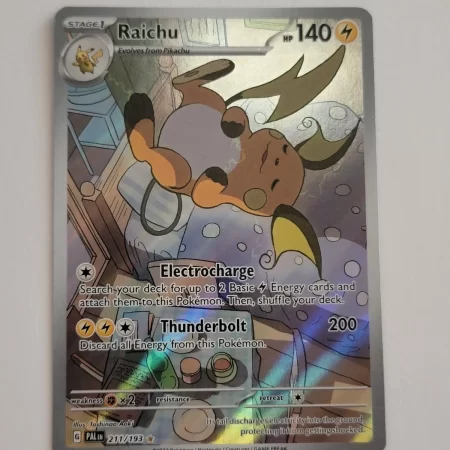 Paldea Evolved Illustration Rare Raichu #211