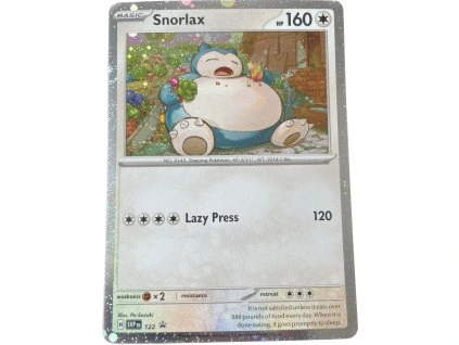 Snorlax (SVP EN 122 - Promo, Scarlet & Violet)