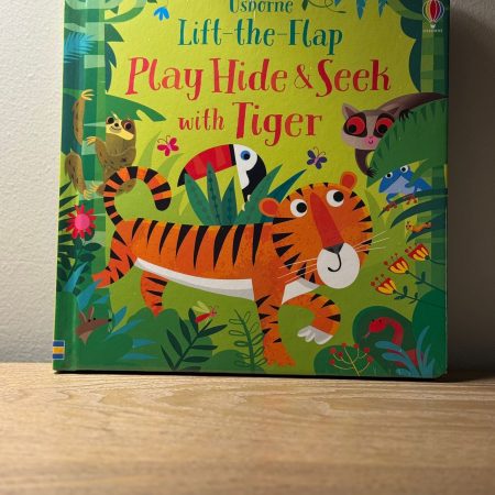 Usborne - Sam Taplin Book “Lift-the-Flap - Play Hide & Seek with Tiger”