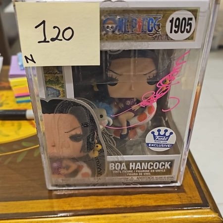 Boa Hancock funko pop signed by JVA